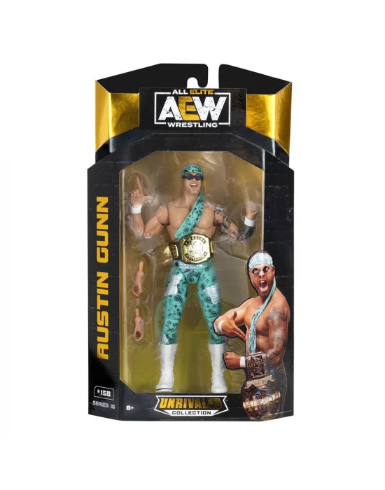 AEW Karakterleri Model Aksiyon Figürler S16 Austin Gunn 158