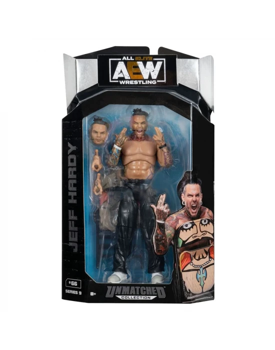 AEW Karakterleri Model Aksiyon Figürler S9 Jeff Hardy 66