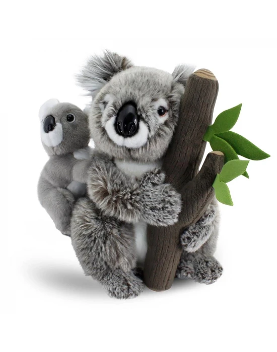 Ağaçta Yavrulu Koala 26 cm