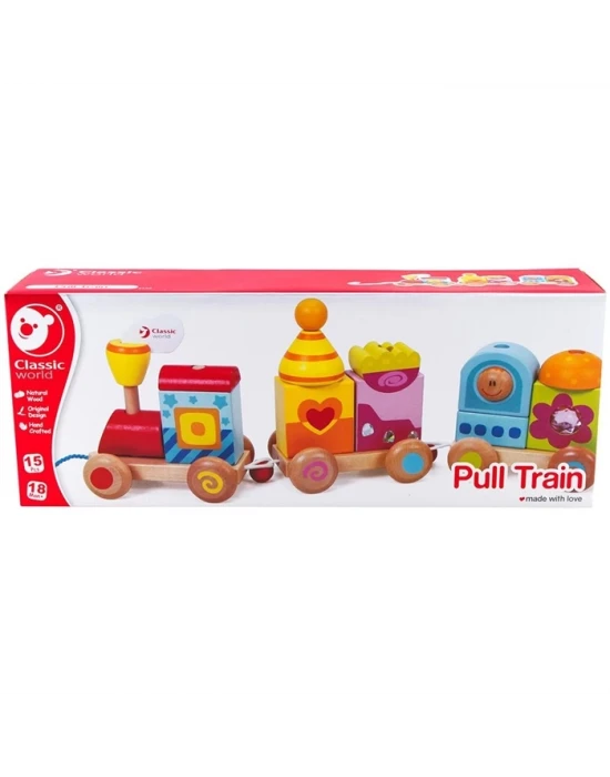 Ahşap Tren Bloklar