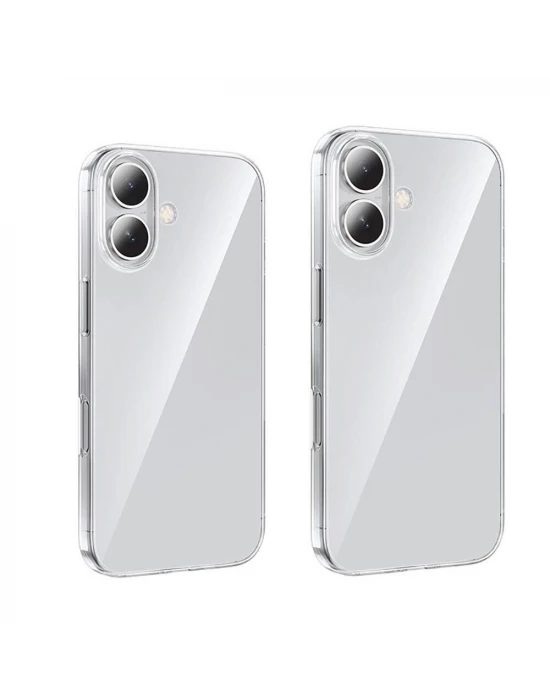 Apple İphone 16 Kılıf Süper Şeffaf Silikon Kapak