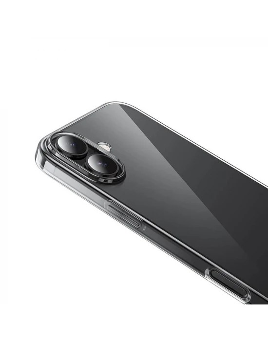 Apple İphone 16 Kılıf Süper Şeffaf Silikon Kapak
