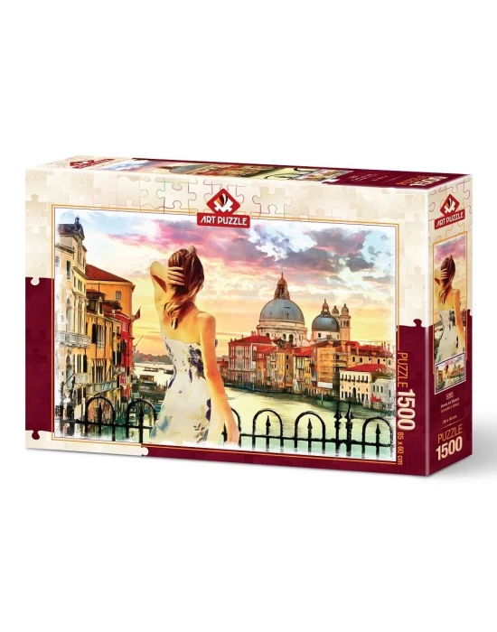 Art Puzzle Venedike Bakış 1500 Parça Puzzle