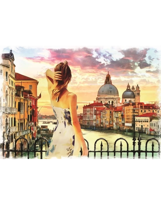 Art Puzzle Venedike Bakış 1500 Parça Puzzle