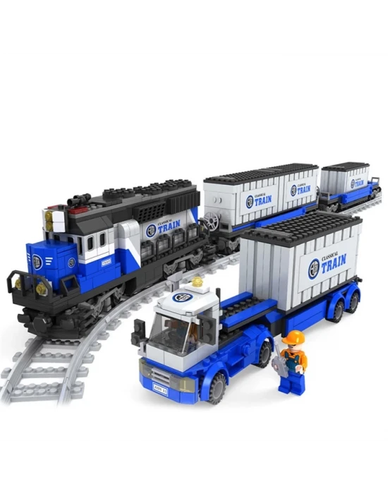 Ausini 1008 Parça Tren Seti 25111