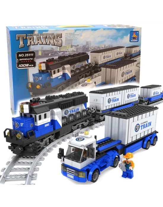 Ausini 1008 Parça Tren Seti 25111