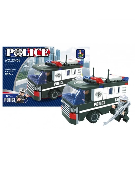 Ausini 127 Parça Polis Seti 23404
