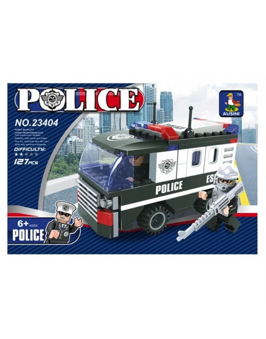 Ausini 127 Parça Polis Seti 23404