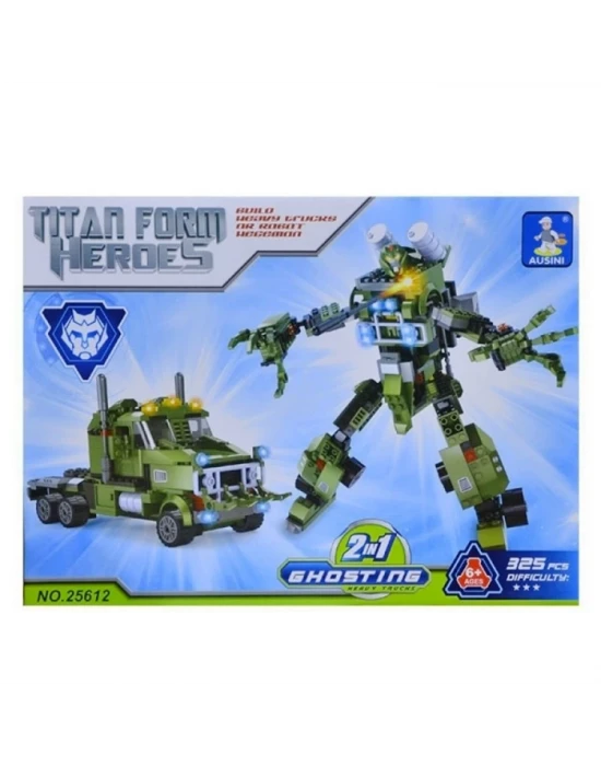 Ausini 325 Parça Kamyon Robot 25612