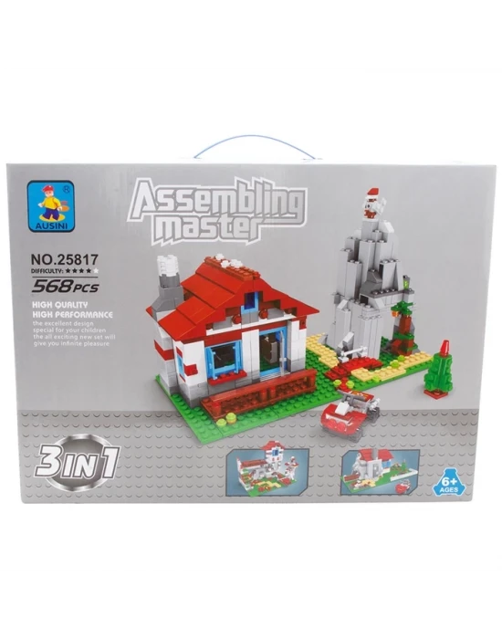 Ausini 568 Parça 3 in1 Set 25817