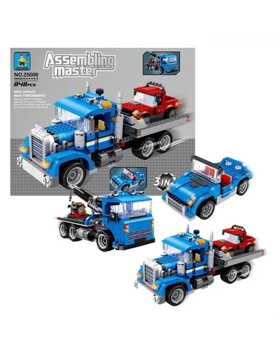 Ausini 848 Parça 3 in1 Set 25006