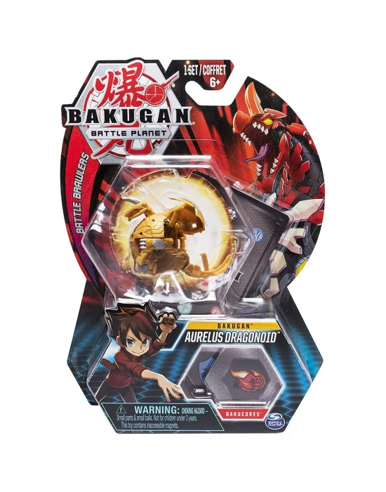 Bakugan Aurelus Dragonoid Tekli Figür