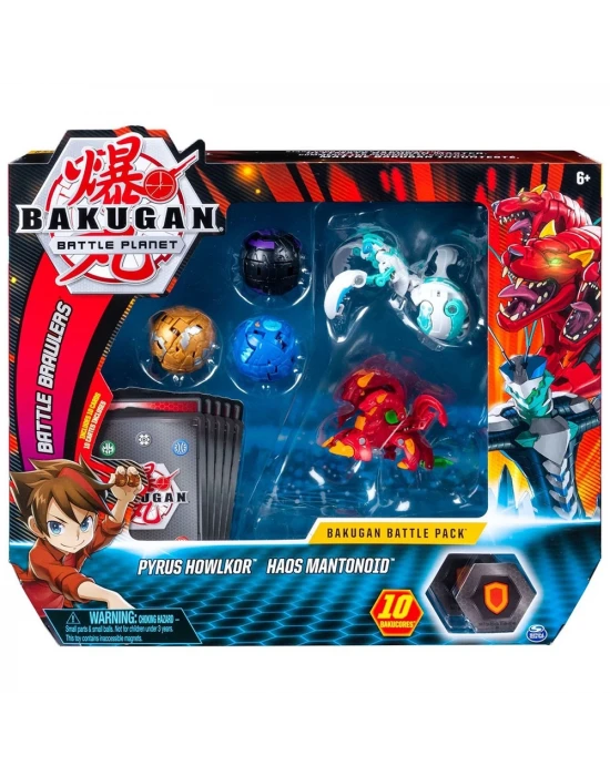 Bakugan Pyrus Howlkor - Haos Mantonoid Savaş Seti