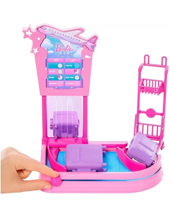 Barbie Bagaj Teslim Noktası Oyun Seti JMJ49