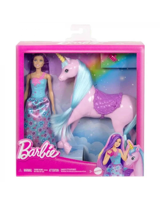 Barbie Bebek ve Tek Boynuzlu At HYT62