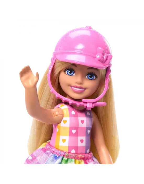 Barbie Chelsea Bebek ve Midilli Figür Seti HTK29