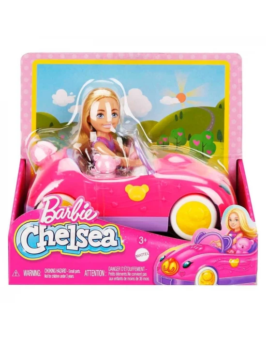 Barbie Chelseanin Ayıcık Temalı Arabası HXN05