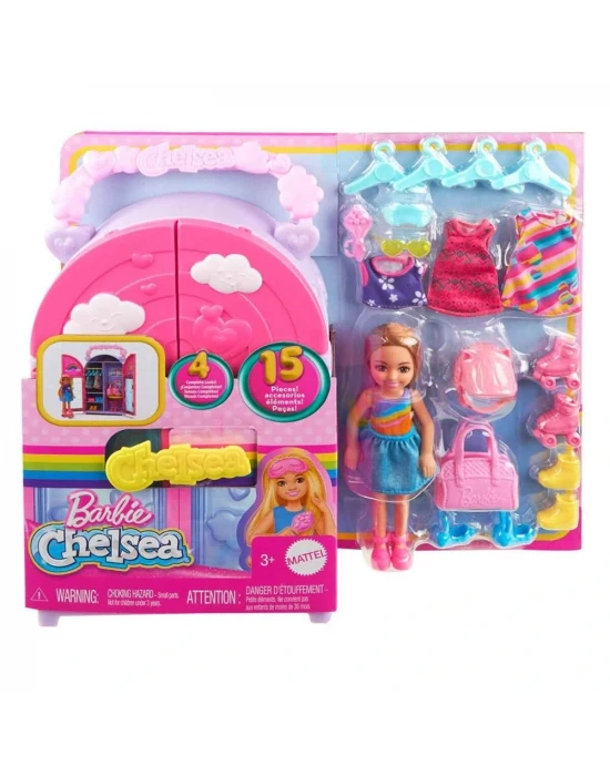 Barbie Chelseanin Gardırobu Oyun Seti HXN03