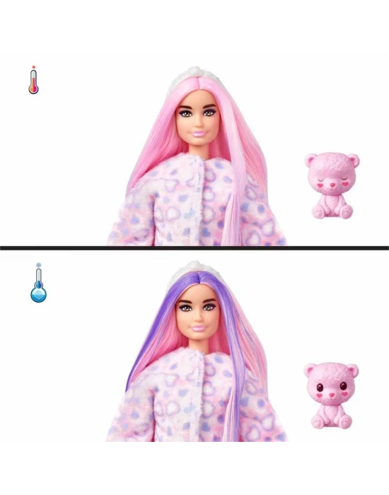 Barbie Cutie Reveal Bebekler Sevimli Kostümler Serisi HKR04