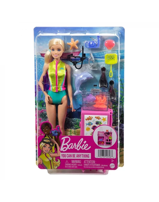 Barbie Deniz Biyoloğu Oyun Seti HMH26