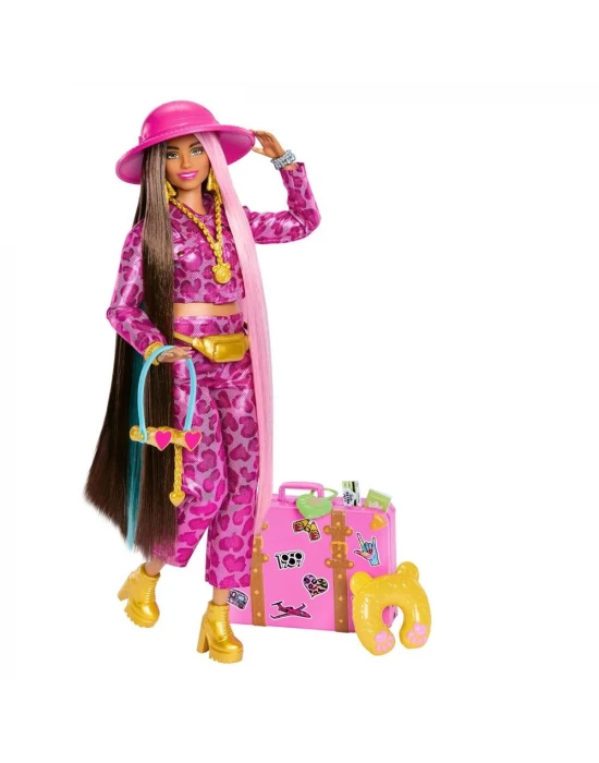 Barbie Extra Seyahat Bebekleri Safari Temalı HPT48