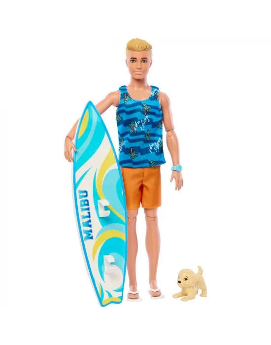 Barbie Ken Sörf Yapıyor Oyun Seti HPT50