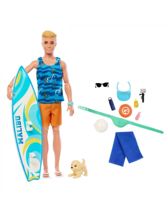 Barbie Ken Sörf Yapıyor Oyun Seti HPT50
