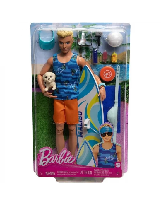 Barbie Ken Sörf Yapıyor Oyun Seti HPT50