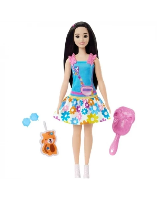 Barbie My First Barbie Ilk Barbie Bebeğim Serisi Bebekleri Renee HLL22