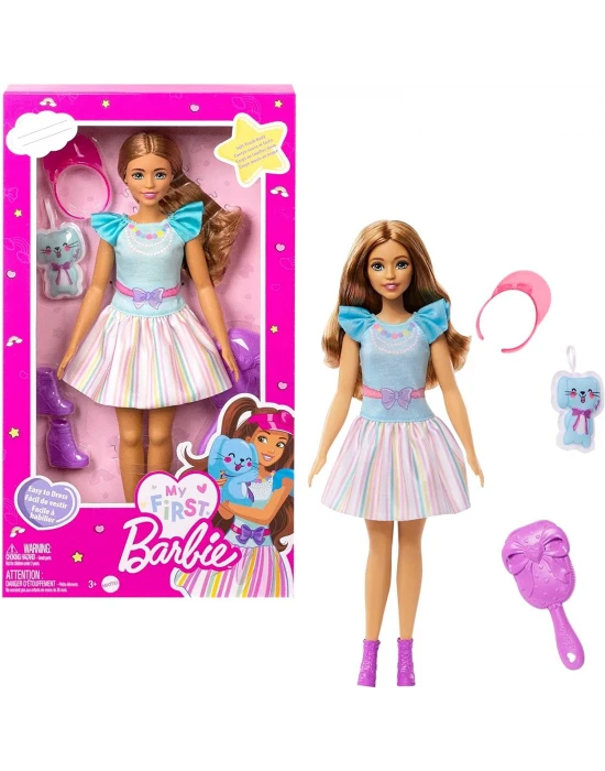 Barbie My First Barbie Ilk Barbie Bebeğim Serisi Bebekleri Teresa HLL21