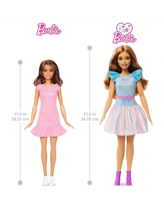 Barbie My First Barbie Ilk Barbie Bebeğim Serisi Bebekleri Teresa HLL21