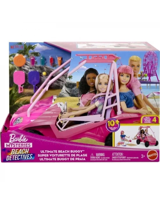 Barbie Mysteries Plaj Dedektifleri Plaj Arabası JFV68