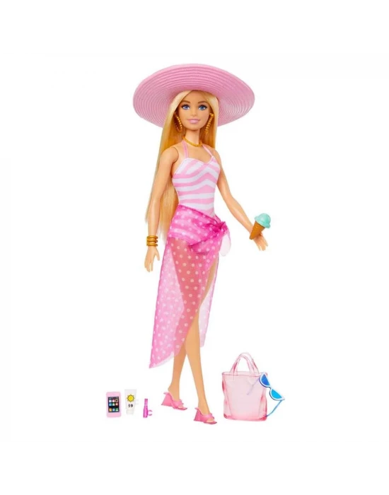Barbie Plaj Günü Bebeği HPL73