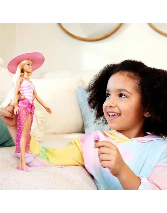 Barbie Plaj Günü Bebeği HPL73