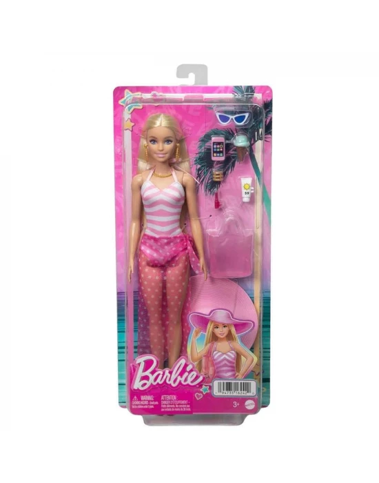 Barbie Plaj Günü Bebeği HPL73