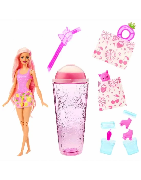 Barbie Pop Reveal Meyve Serisi HNW41 - Strawberry Lemonade
