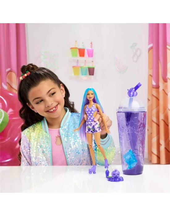 Barbie Pop Reveal Meyve Serisi HNW44 - Grape Fizz