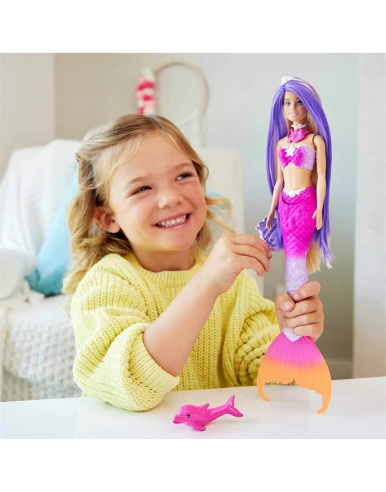 Barbie Renk Değiştiren Deniz Kızı Bebeği HRP97