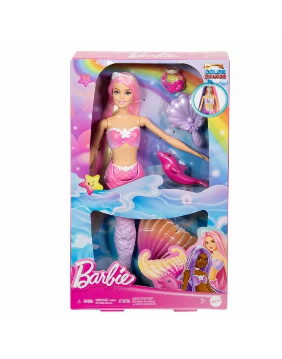 Barbie Renk Değiştiren Deniz Kızı Bebeği HRP97