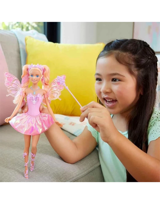 Barbie Renk Değiştiren Peri Kızı Bebeği JCP76