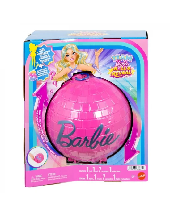 Barbie Roll ve Reveal Pop Star Bebeği JMK19