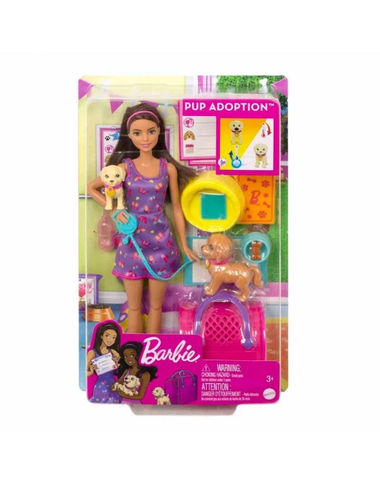 Barbie ve Köpekçikleri Oyun Seti HKD86