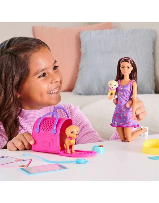 Barbie ve Köpekçikleri Oyun Seti HKD86