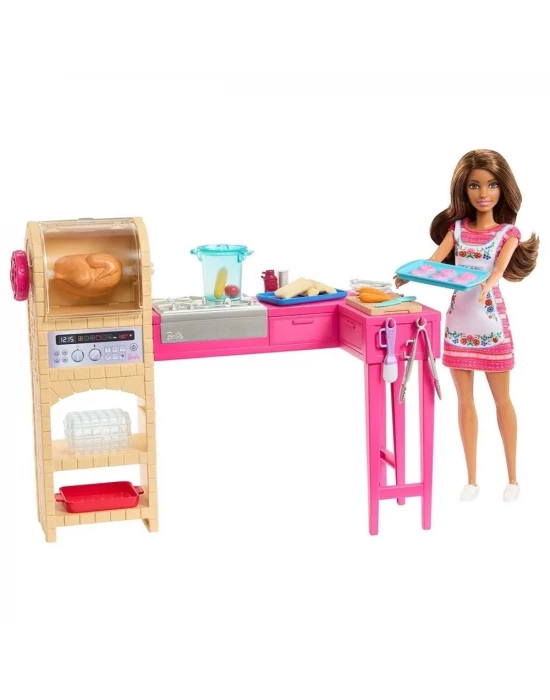 Barbie ve Teresa Mutfak Oyun Seti JCT06