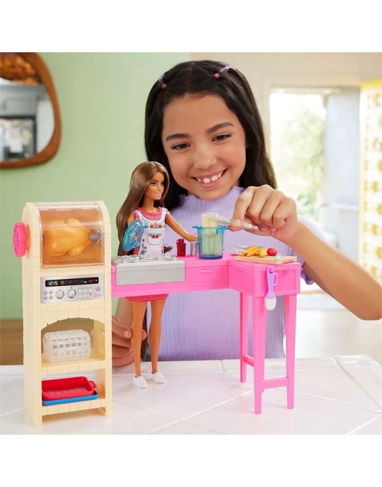 Barbie ve Teresa Mutfak Oyun Seti JCT06