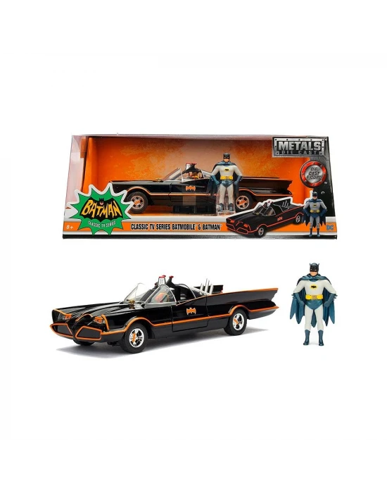 Batman 1966 Classic Batmobile Model Araç ve Figür 98259