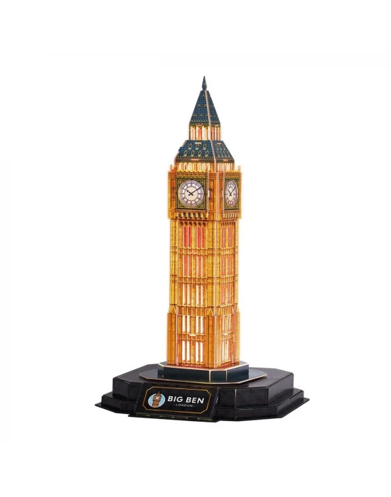 BIG BEN 3D Puzzle (Led Işıklı) L537h