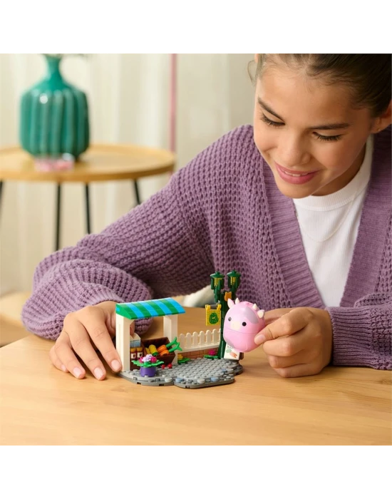 BLDR Squishmallows Oyun Seti - İnek Pattynin Çiftlik Pazarı CNS0
