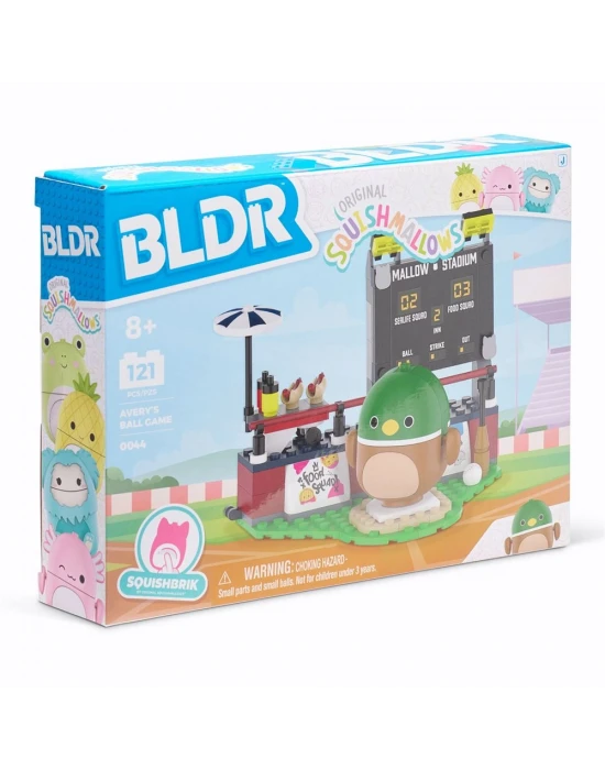 BLDR Squishmallows Oyun Seti - Ördek Averynin Beyzbol Günü CNS00