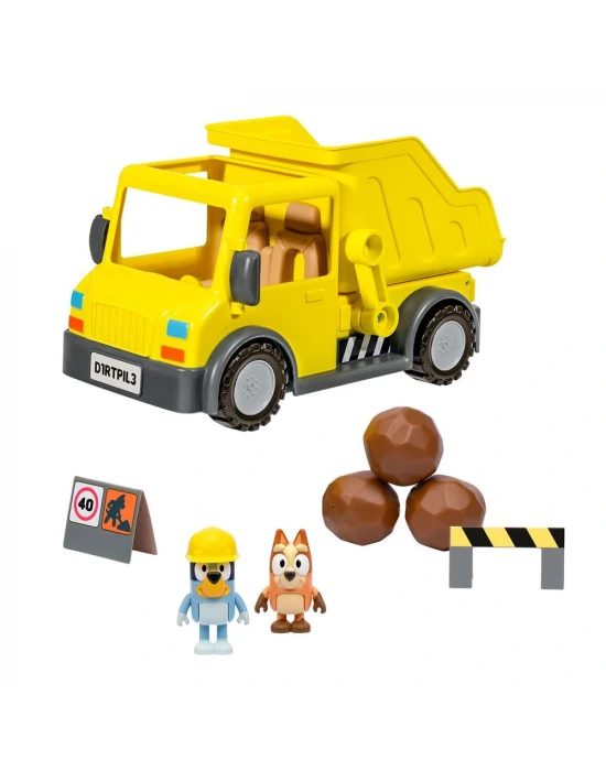 Bluey Damperli Kamyon ve Figür Oyun Seti 17673